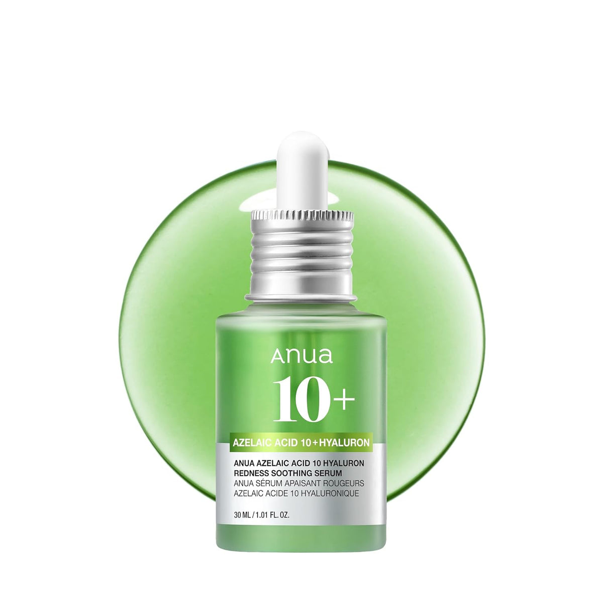 Anua Azelaic Acid 10 Hyaluron Redness Soothing Serum, Facial Serum