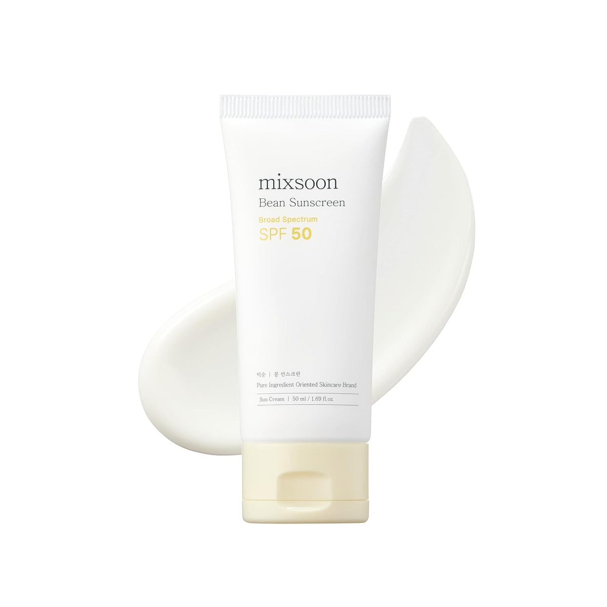 mixsoon Bean Sunscreen-Lightweight Airy Texture SPF 50 Korean Sunscreen