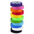 Craftzilla Colored Masking Tape, 11Rolls 275 Yards Total, for Arts & Craft