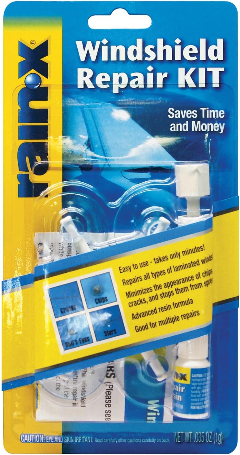 Rain-X 600001 Windshield Repair Kit - Quick and Easy Durable Resin Based