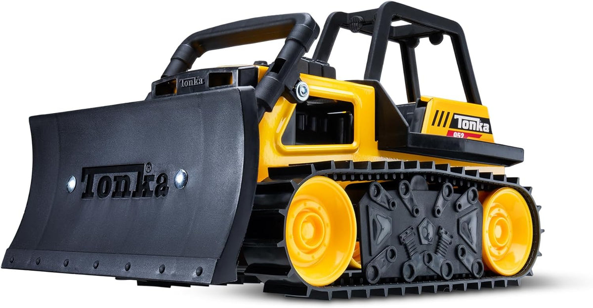 Tonka Steel Classics Bulldozer - Made with Steel & Sturdy Plastic