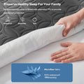 BEDLORE Waterproof Mattress Protector, Queen Size Mattress Pad Noiseless