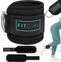 FITGIRL Ankle Strap for Cable Machine – Premium Padding and Comfort