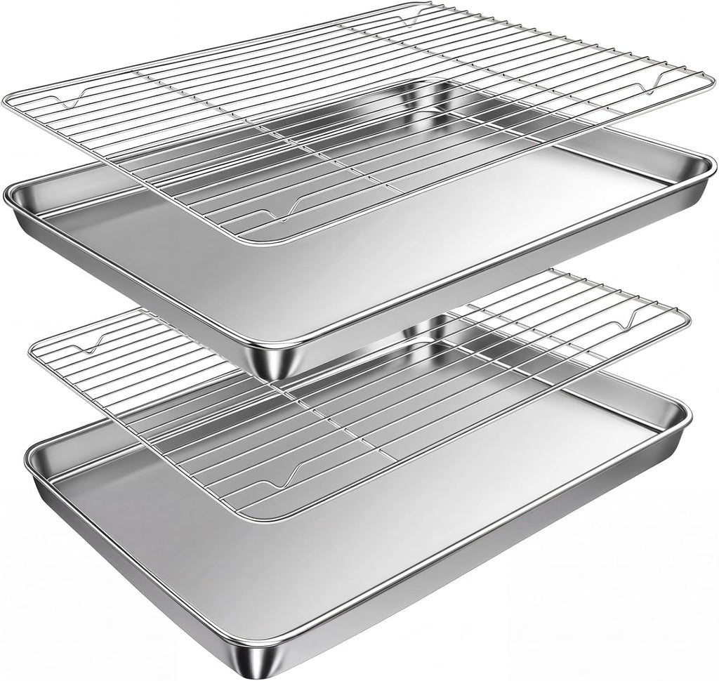Baking Sheet with Rack Set