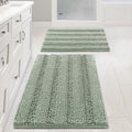 H.VERSAILTEX Sage Bathroom Rugs
