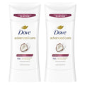 Dove Advanced Care Antiperspirant Caring Coconut, 2 Count Deodorant Stick