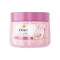 Dove Himalayan Salt & Rose Oil Body Scrub Exfoliates and Deeply Nourishes