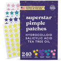 Livaclean Star Pimple Patches for Face w/ Hydrocolloid, Tea Tree oil