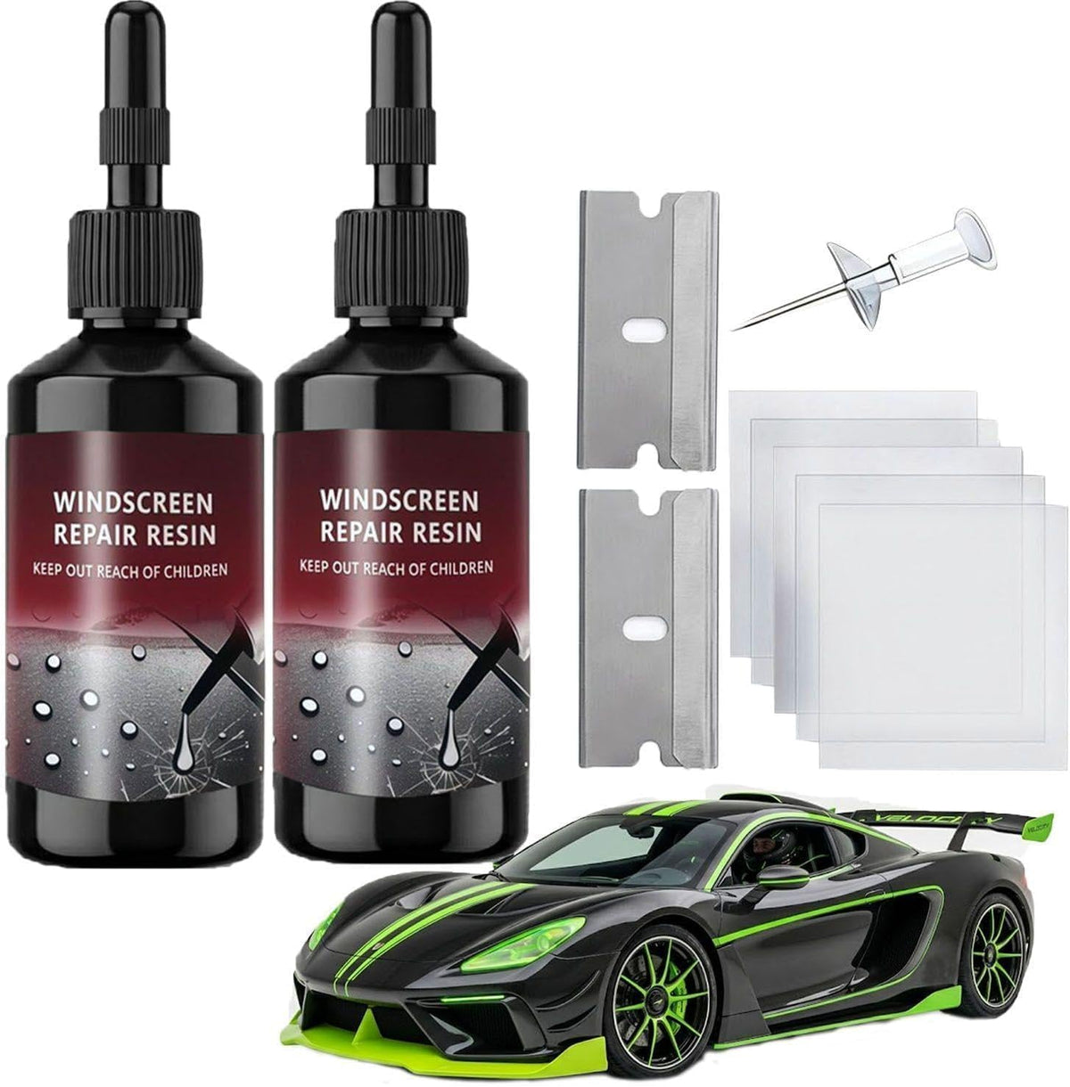 Car Windshield Crack Repair Kit – Windshield Repair Kit