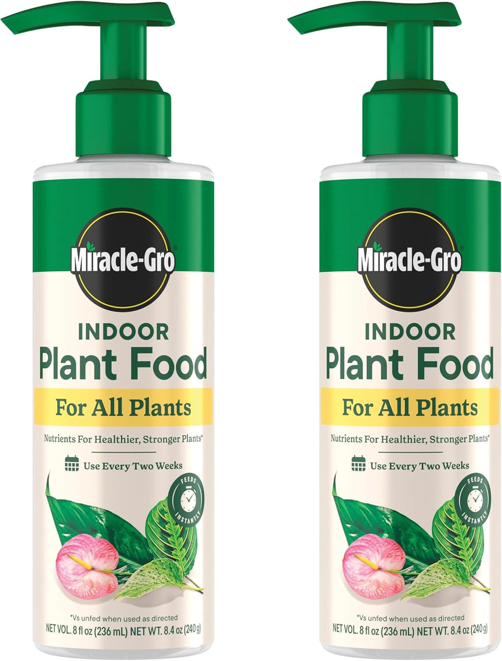 Miracle-Gro Indoor Plant Food for All Plants, Liquid Plant Food