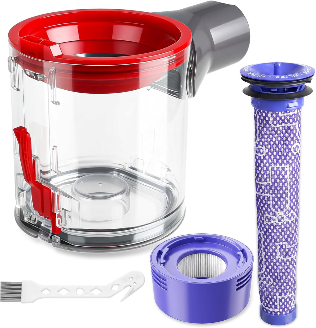 V8 V7 Replacement Dust Bin for Dy-son V7 V8 SV10 SV11 Cordless Vacuum