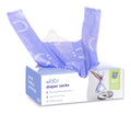 Ubbi Disposable Diaper Sacks, Lavender Scented, Easy-To-Tie Tabs, Diaper