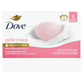 Dove Beauty Bar Soap Pink Rosa, 8 Bars for Soft, Smooth Skin, Cleans
