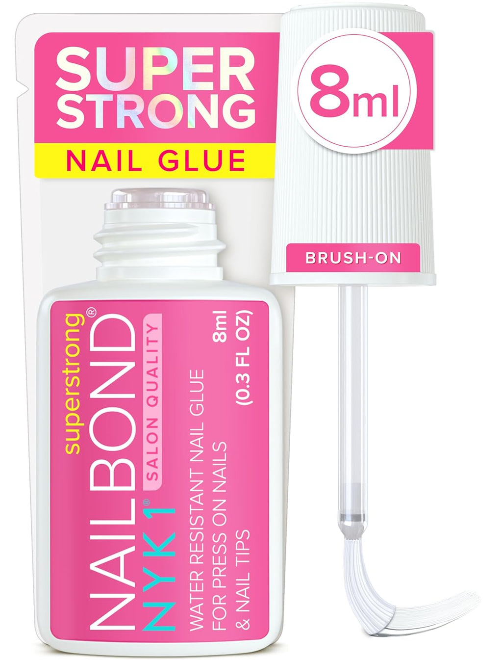 Super Strong Nail Glue for Press On Nails, Nail Tips & Acrylic Nails