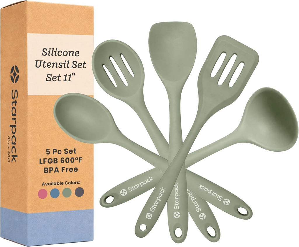 Starpack Stir and Serve Silicone Cooking Utensils Set