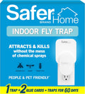 Safer Home Indoor Plug-In Fly Trap - SH502 - Effective Fruit Fly Traps