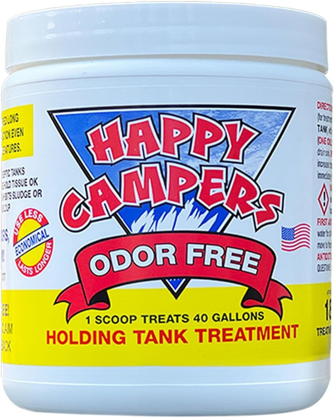 Happy Campers RV Toilet Treatment & RV Black Tank Treatment – 18 Treatments