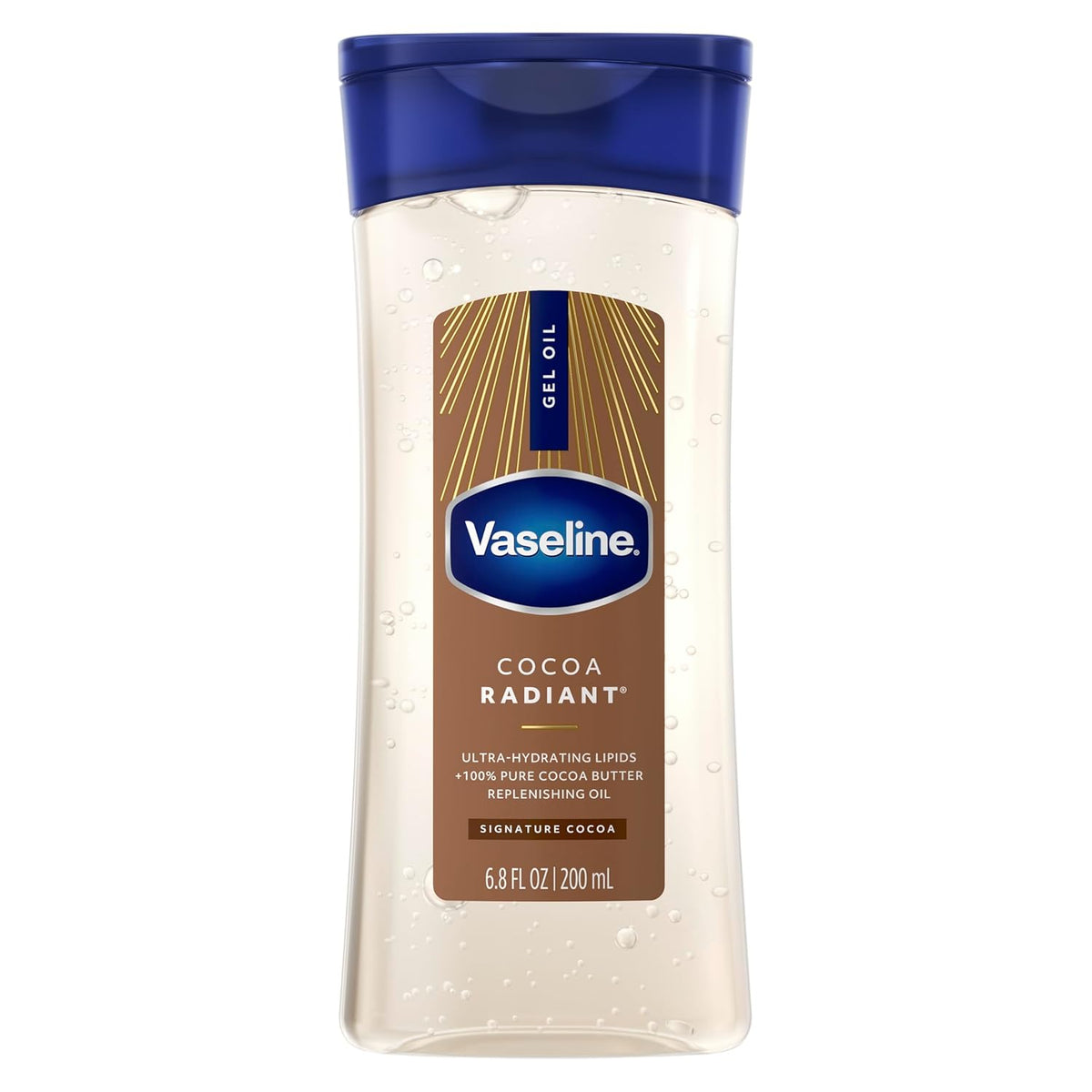 Vaseline Intensive Care Cocoa Radiant for Glowing Skin Body Gel Oil Made
