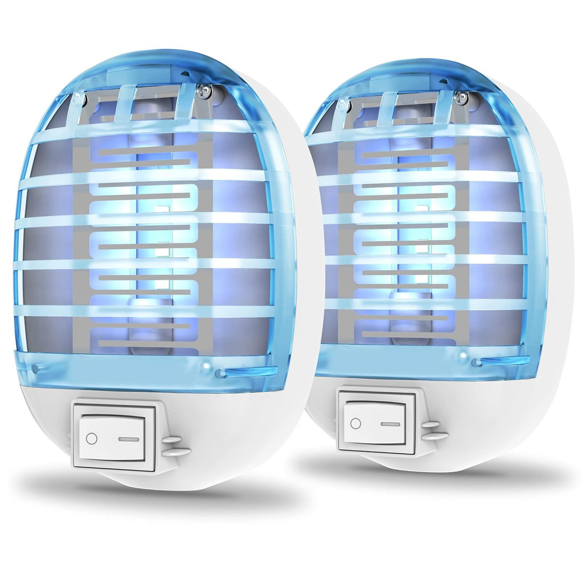 Bug Zapper Indoor, Mosquito Zapper Indoor with Blue Lights for Living Room - bug zapper indoor plug