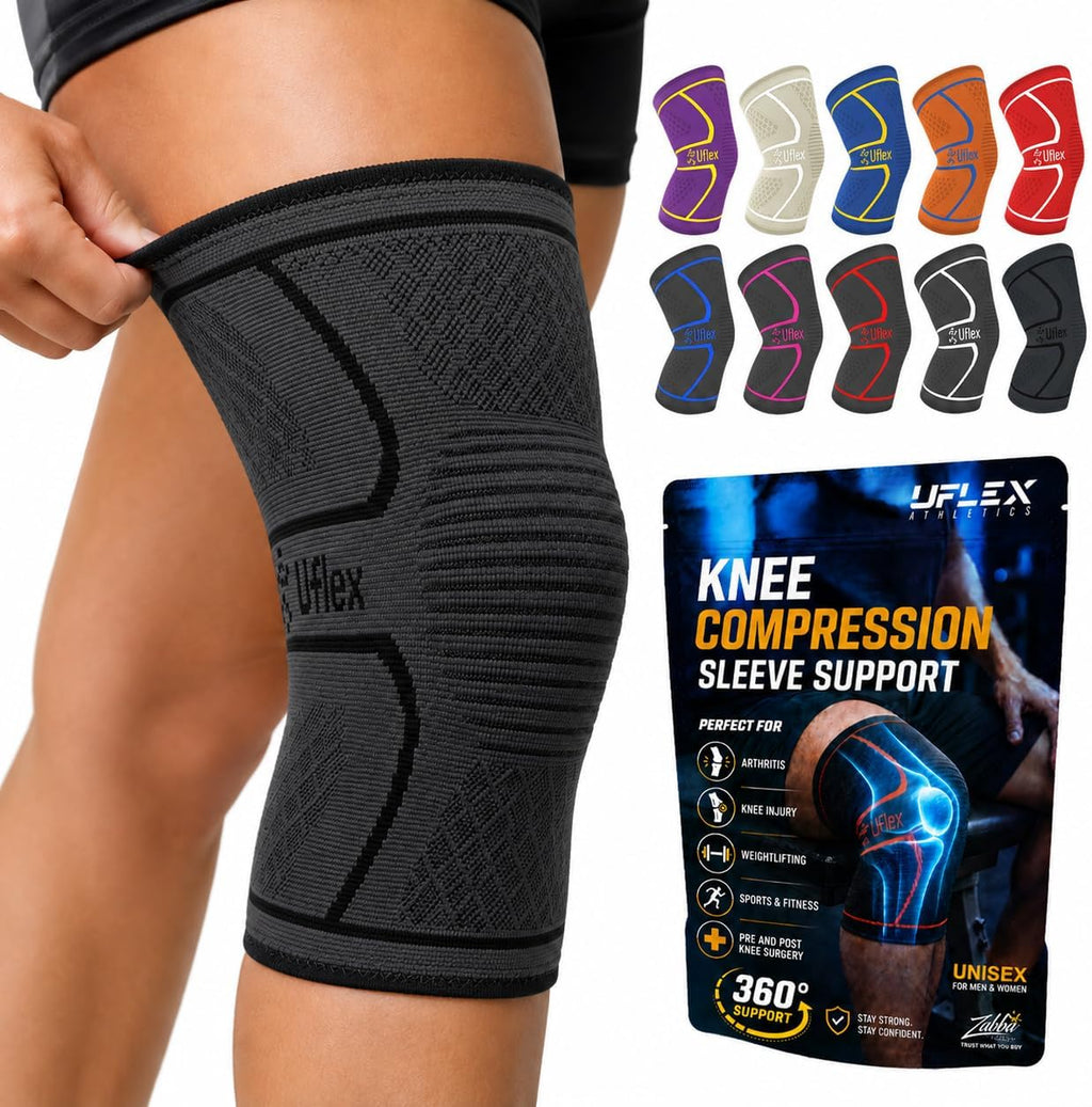 UFlex Athletics Knee Brace Sleeve Men & Women