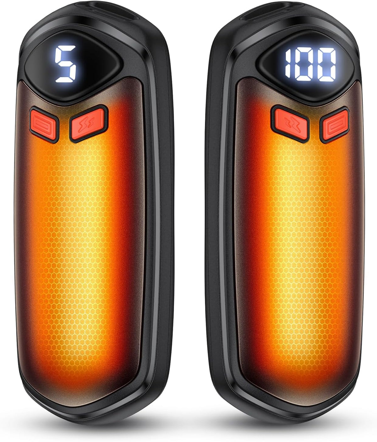 Hand Warmers Rechargeable 2 Pack Electric Portable Pocket Hand Warmer Gifts