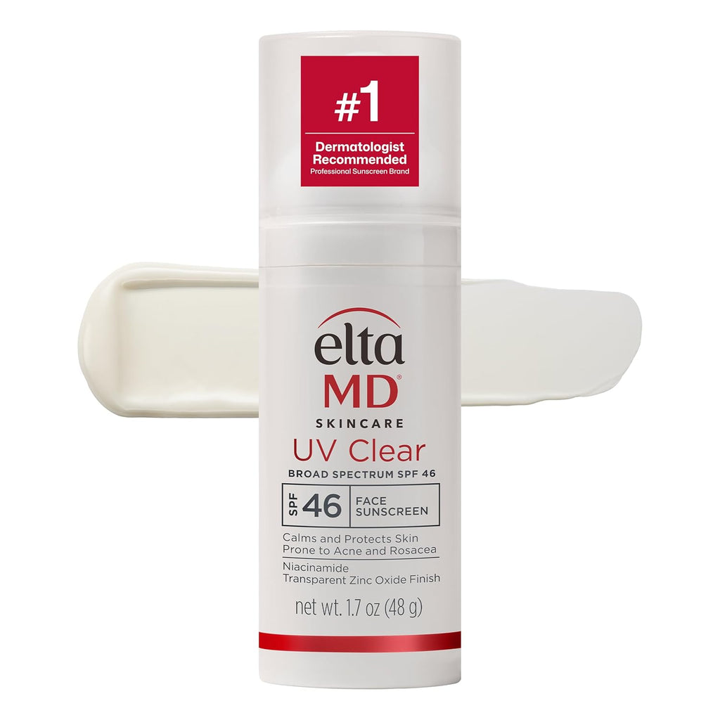 EltaMD UV Clear Tinted Face Sunscreen SPF 46, Oil Free Sunscreen