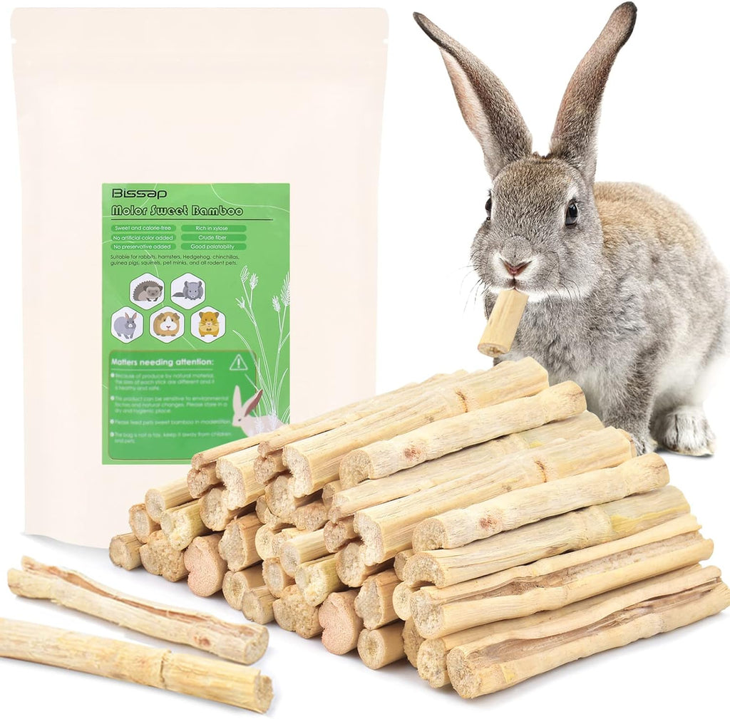 Bissap 700g/1.5Ib Sweet Bamboo Chew Sticks for Rabbits