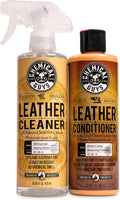 Chemical Guys Leather Cleaner and Conditioner Kit - Car Cleaner