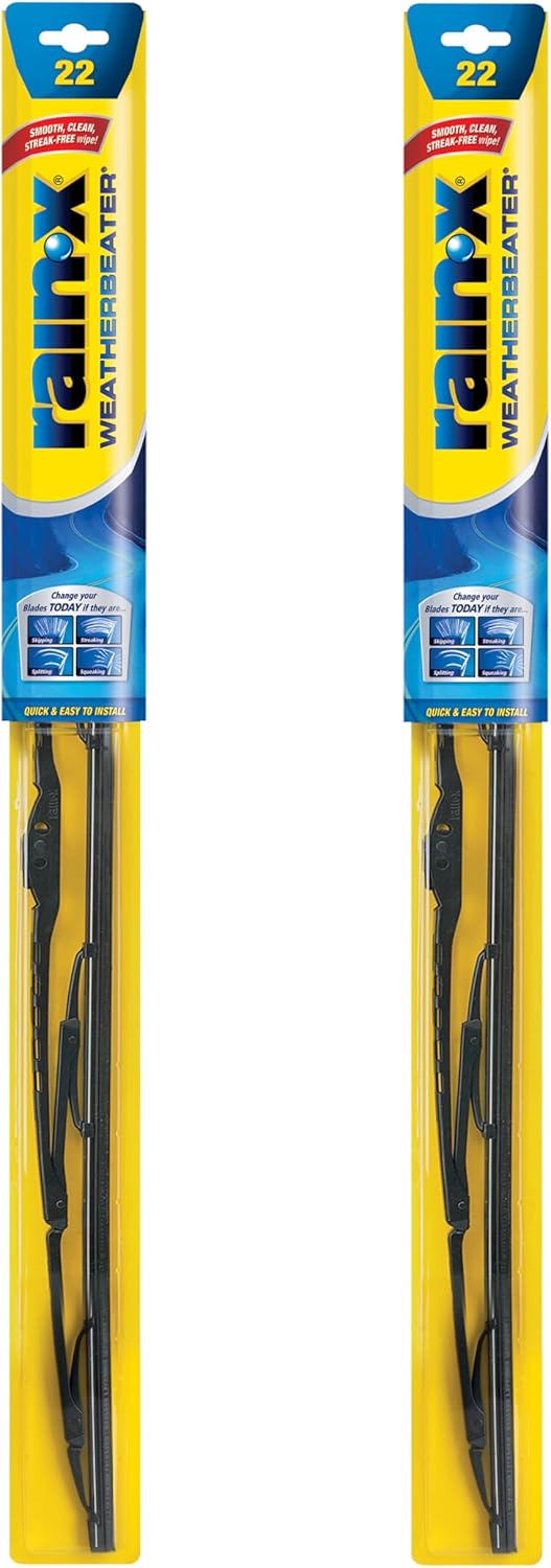 Rain-X 820149 WeatherBeater Wiper Blades, 22" Windshield Wipers