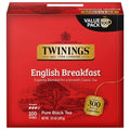 Twinings English Breakfast Black Tea Individually Wrapped Bags, 100 Count