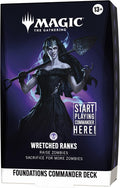 Magic: The Gathering Foundations Commander Deck - Wretched Ranks