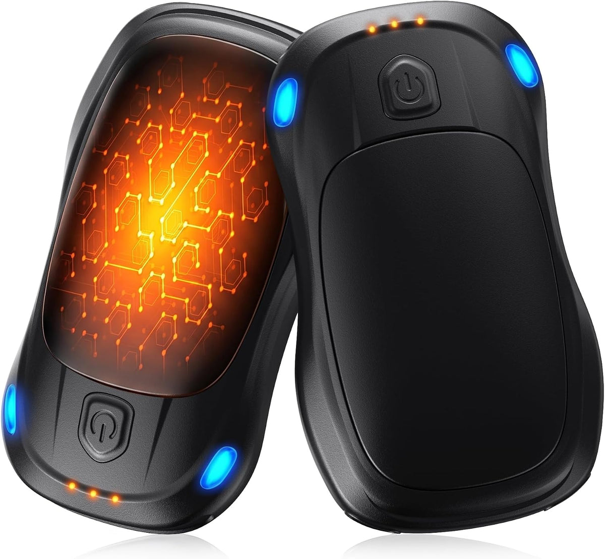 Hand Warmers Rechargeable 2 Pack, MKG Electric Hand Warmer, 24Hrs Long Lasting