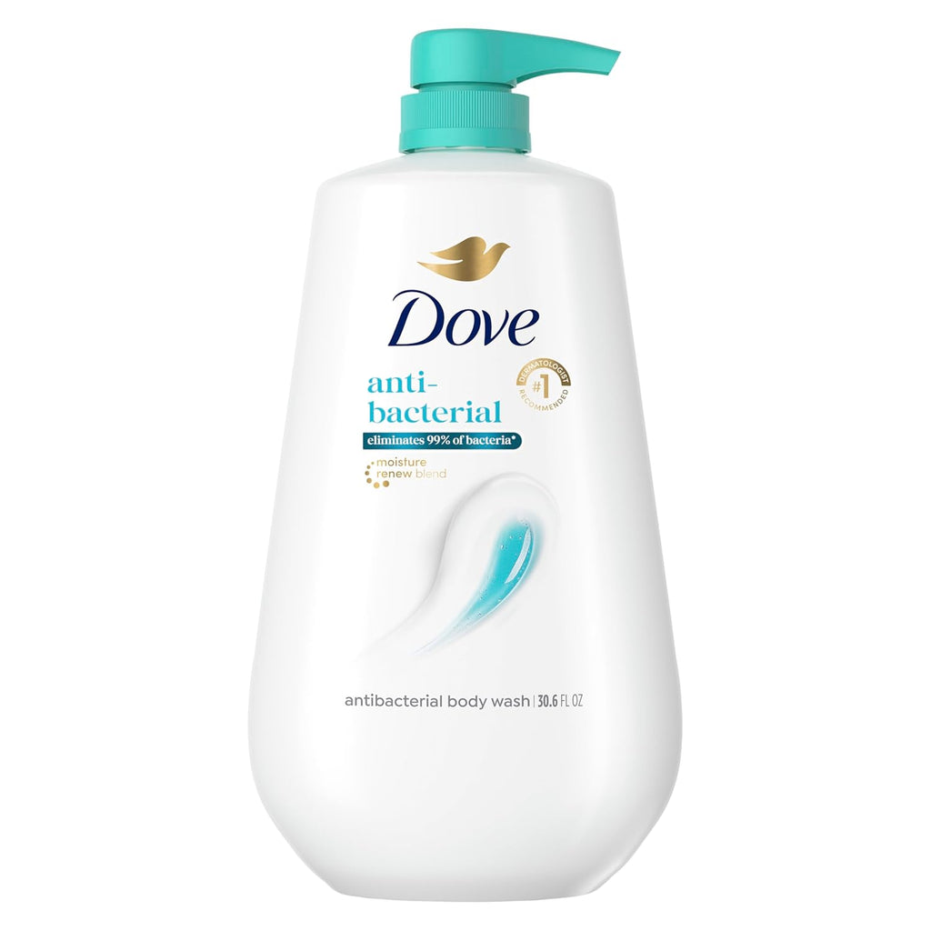 Dove Body Wash with Pump Antibacterial For All Skin Types Protects from - dove body wash with pump antibacterial for all
