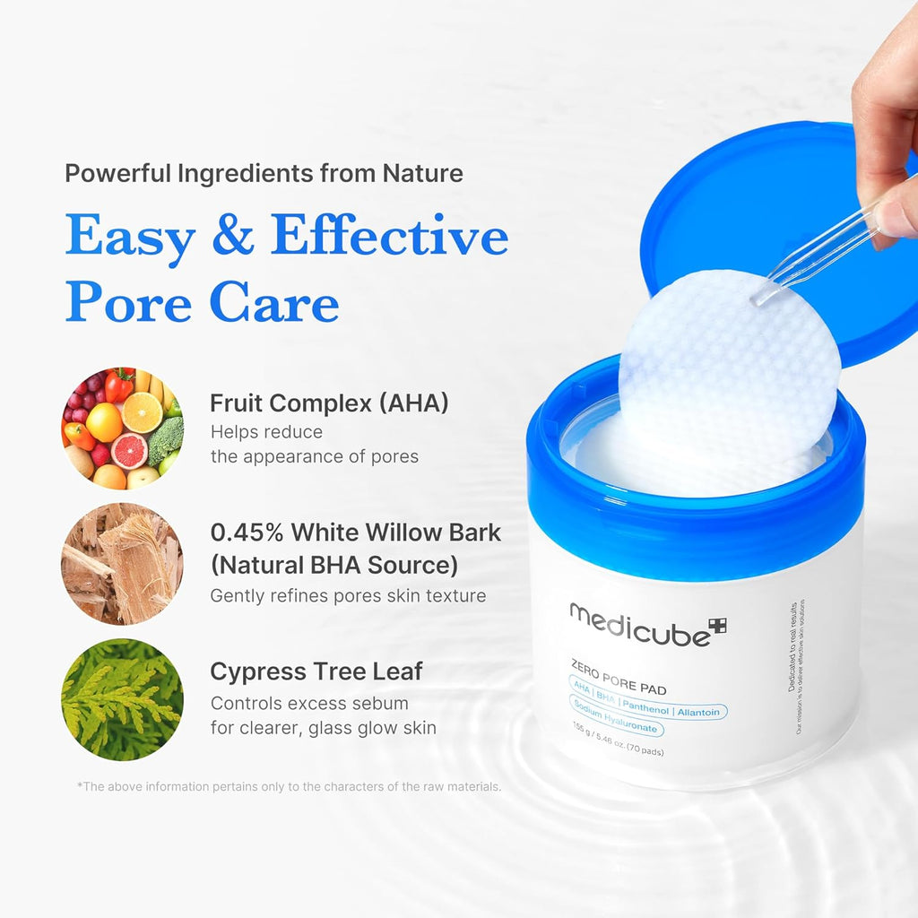 medicube Toner Pads Zero Pore Pad 2.0