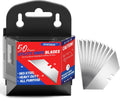 DIYSELF 50 Pack Utility Knife Blades, SK5 Steel Box Cutter Blades
