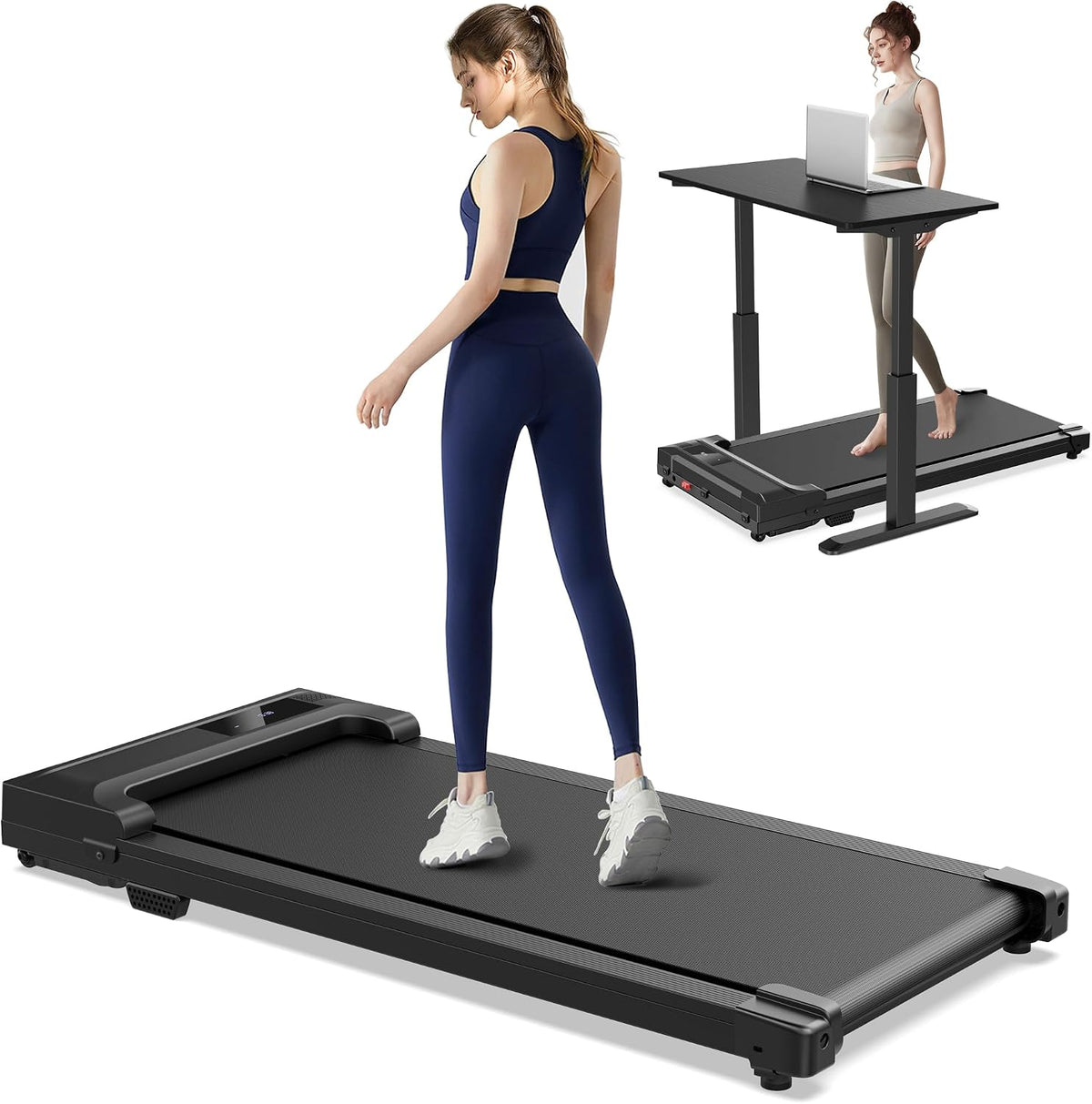 Walking Pad Treadmill for Home - Under Desk Treadmills Mini Portable Walking Running