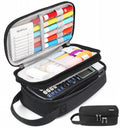 Pencil Case Large, High Capacity Canvas Big Pencil Pouch Organizer Holder - pencil cases for school