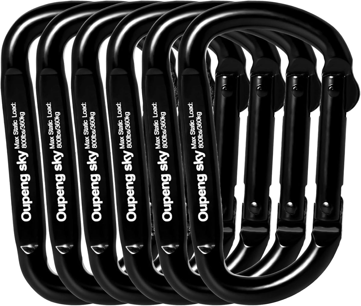 Carabiner Clip - Heavy Duty Carabiners 800lbs-13KN