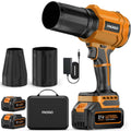Cordless Leaf Blower with 2 Batteries & Charger - 990,000 RPM Electric - cordless leaf blower battery charger