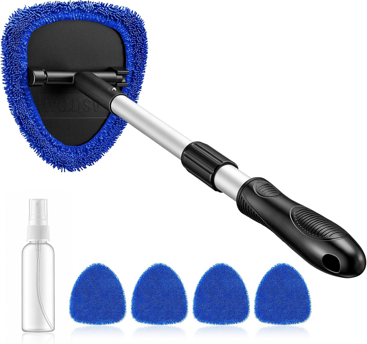 AstroAI Windshield Cleaner Tool, Car Interior Detailing Cleaning Kit