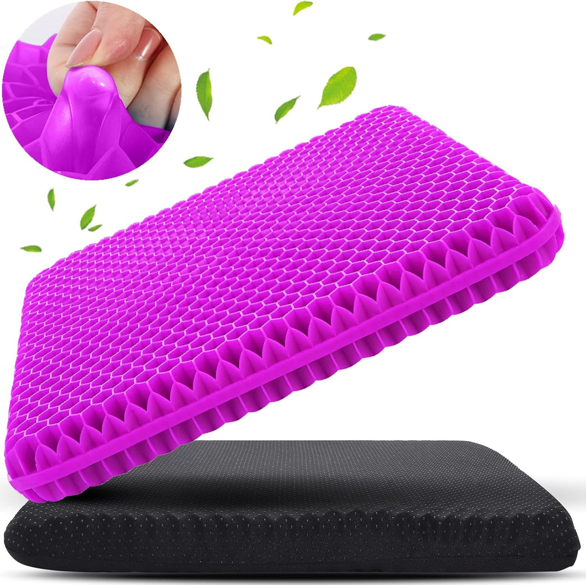 KYSMOTIC Gel Seat Cushion for Long Sitting
