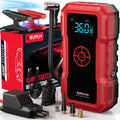Portable Car Battery Jump Starter with Air Compressor - 9000A 150PSI