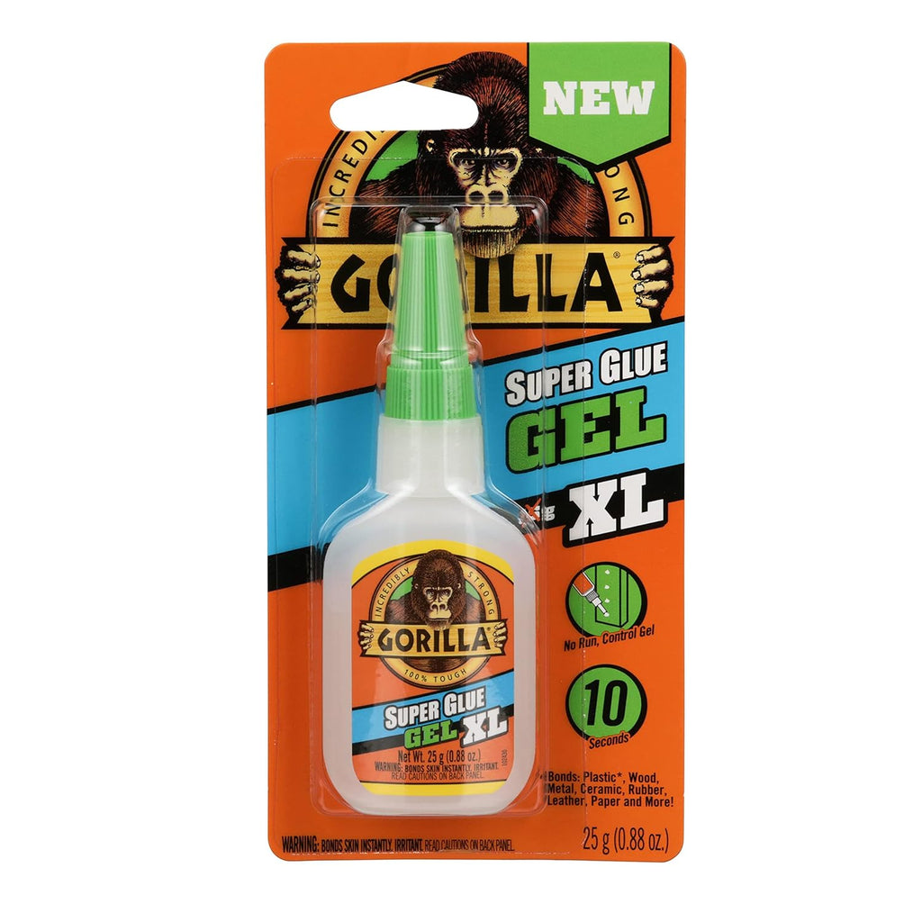 Gorilla Super Glue Gel XL, Clear 25g