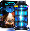 Rechargeable Bug Zapper Outdoor, 4200V Powerful Electric Mosquito Zapper - rechargeable indoor outdoor bug zapper