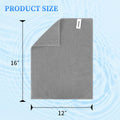 FIXSMITH Microfiber Cleaning Cloth - Pack of 8, Size: 12 x 16