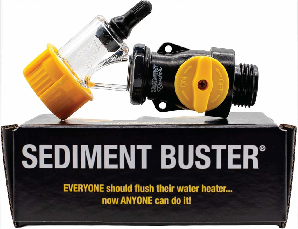 Sediment Buster - Water Heater Tool UL Verified V699054 – Flushes, Cleans - sediment buster for hot water heater
