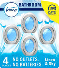 Febreze Bathroom Air Freshener Odor-Fighting for Small Spaces Scented Plug