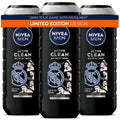 NIVEA MEN Real Madrid Limited Edition Design Active Clean Body Wash