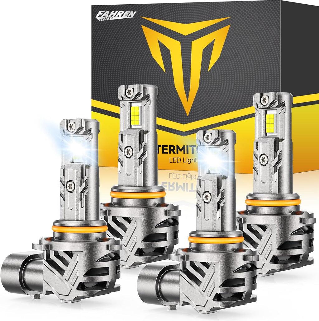 Termitor 𝐋𝐚𝐭𝐞𝐬𝐭-𝐆𝐞𝐧 9005 9006 Light Bulbs Combo, 145000LM 2000% Ultra-Bright 9006 Bulbs