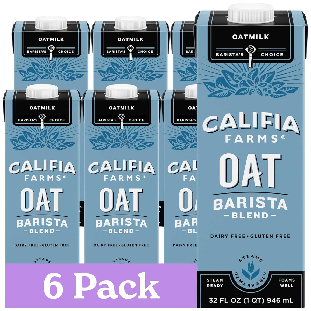 Califia Farms - Oat Barista Blend Oat Milk, 32 Oz